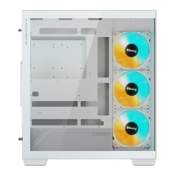 GIGABYTE C500 PANORAMIC STEALTH ICE/ Midi Tower/ Transpar./ Biela 