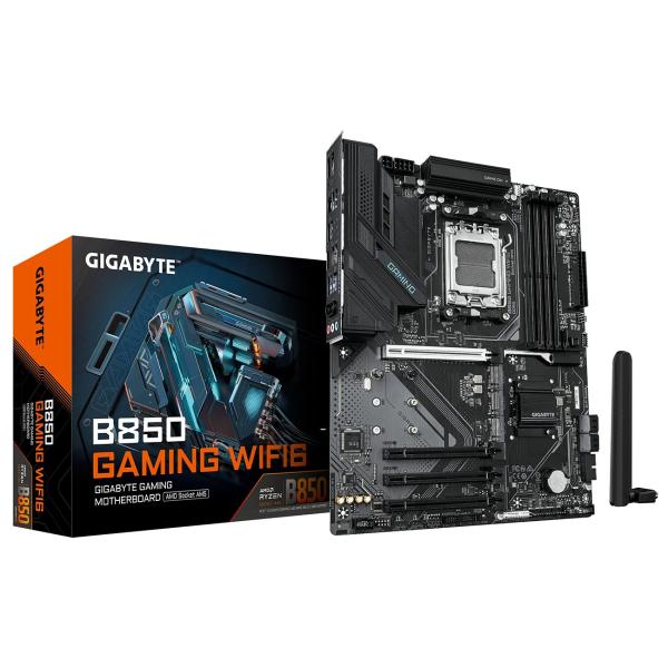 GIGABYTE MB Sc AM5 B850 GAMING WF6, AMD B850, 4xDDR5, 1xDP, 1xHDMI, WiFi, ATX 