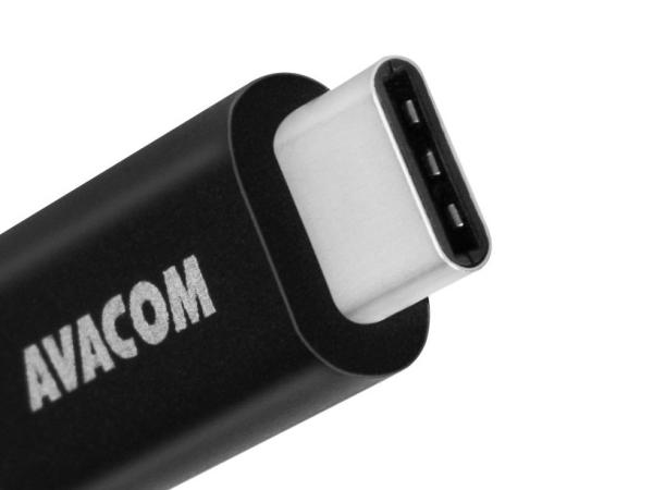 Kábel AVACOM TPC-100K USB - USB Type-C, 100cm, čierna