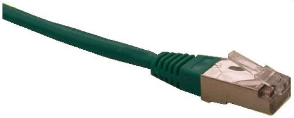 Patch cord FTP cat5e 0, 25 M zelený