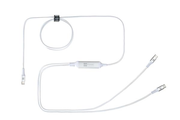 ER POWER Intelligent Cable Extender USB-C do Dual USB-C 