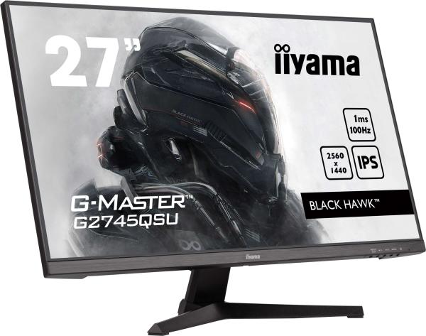 27" iiyama G2745QSU-B2: IPS, QHD, HDMI, DP 