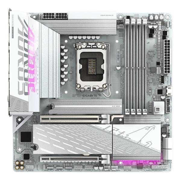 GIGABYTE B860 AORUS ELITE WIFI6E ICE/ LGA 1851/ mATX 