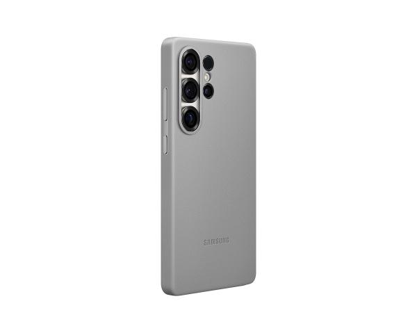 Samsung Ochranný kryt z vegánskej kože pre Galaxy S25 Ultra Gray 