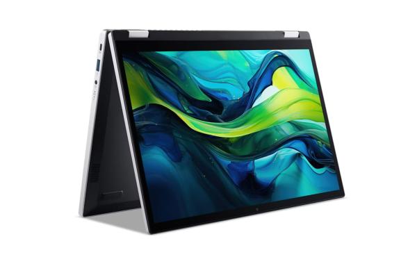Acer Aspire Go Spin 14/ AGSP14-31PT-C2S7/ N150/ 14"/ WUXGA/ T/ 8GB/ 512GB SSD/ UHD/ W11H/ Silver/ 2R 