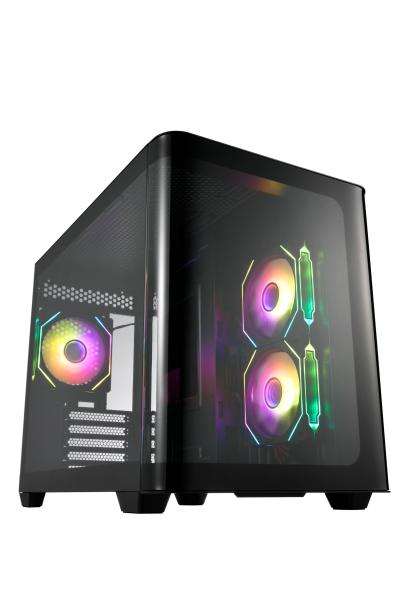 FSP S380-BA/ Micro ATX/ Transpar./ Čierna 