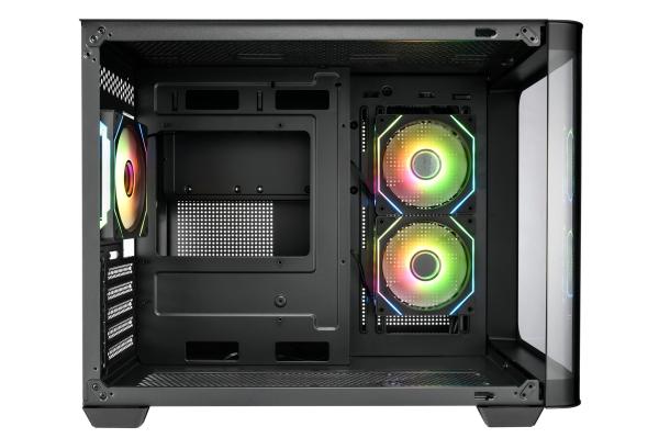 FSP S380-BA/ Micro ATX/ Transpar./ Čierna 