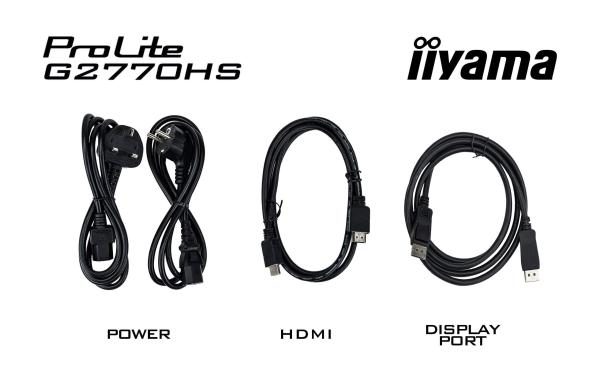iiyama G-Master/ G2770HS-B1/ 27"/ IPS/ FHD/ 180Hz/ 0, 2ms/ Black/ 3R 