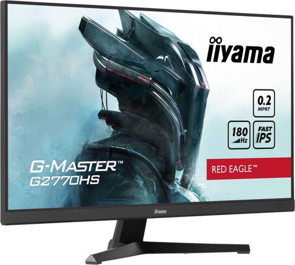 iiyama G-Master/ G2770HS-B1/ 27"/ IPS/ FHD/ 180Hz/ 0, 2ms/ Black/ 3R 
