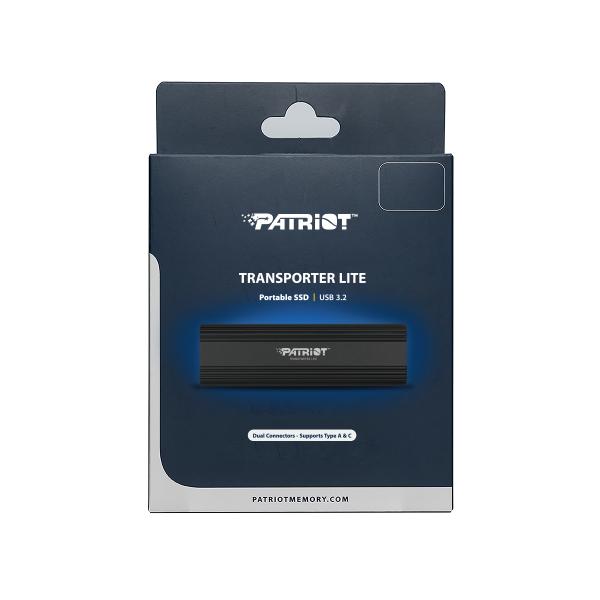 Patriot TRANSPORTER Lite/ 2TB/ SSD/ Externý/ Čierna/ 3R 