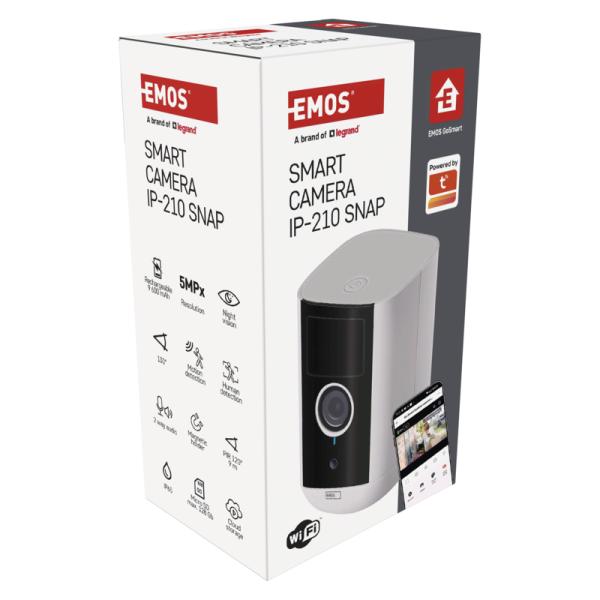 EMOS GOSMART IP KAMERA VONKAJŠIA IP-210 SNAPv2 5MP 