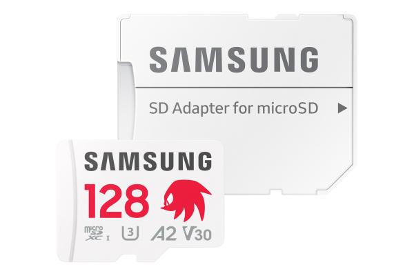 Samsung micro SDXC 128GB PRO plus Sonic + SD/ micro SDXC/ 128GB/ UHS-I U3 / Class 10/ + Adaptér/ Biela 