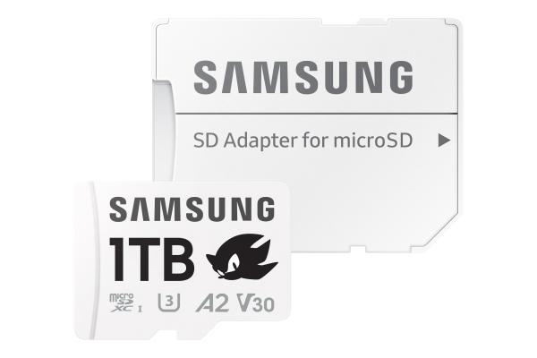 Samsung micro SDXC 1TB PRO plus Sonic + SD/ micro SDXC/ 1TB/ UHS-I U3 / Class 10/ + Adaptér/ Biela 