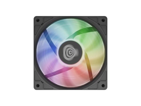 Ventiátor Genesis OXAL 120 ARGB, 3-Pack, čierny 
