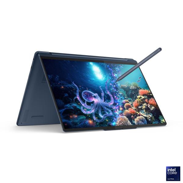 Lenovo IP Yoga 9 2in1 14ILL10, Ultra 7-258V, 14.0˝ 2880 x 1800/Touch, UMA, 32GB, SSD 1TB, W11H, modrý, 3 PS, AI 