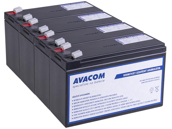 Bateriový kit AVACOM AVA-RBC133-KIT náhrada pro renovaci RBC133 (4ks baterií)