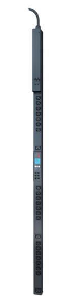 APC Rack PDU 2G,  meranie podľa výstupu,  ZeroU,  32A,  230V,  (21)C13 a (3)C19,  IEC-309 32A 2P+E 3m