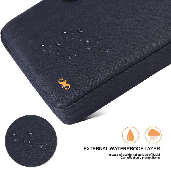 Seine Scene Taška na notebook Seine Scene Nantes sleeve 16" - čierna 
