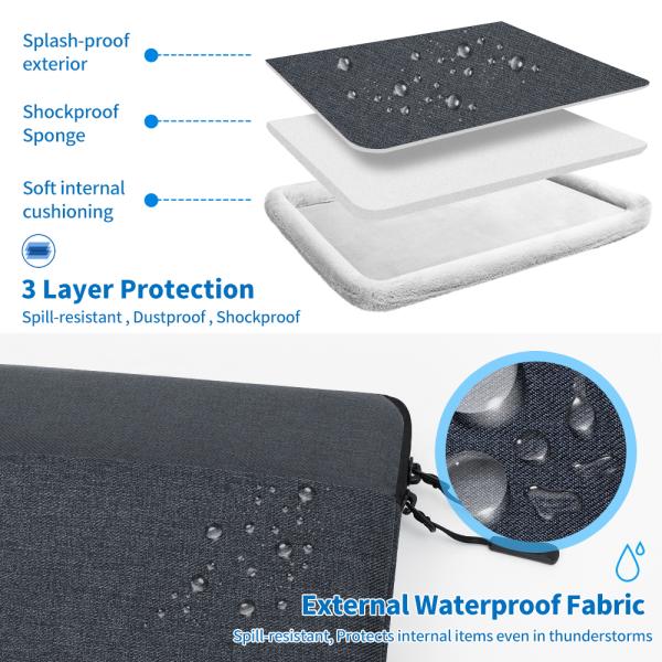 Seine Scene Taška na notebook Seine Scene Valence 13, 6&quot;&quot; - čierna 
