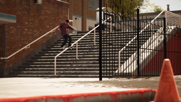 ESD Session Skate Sim Schoolyard 