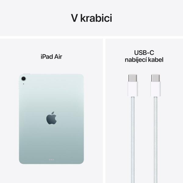 Apple iPad Air 11"/ (M3) Wi-Fi/ 10, 86"/ 2360x1640/ 8GB/ 512GB/ iPadOS18/ Blue 