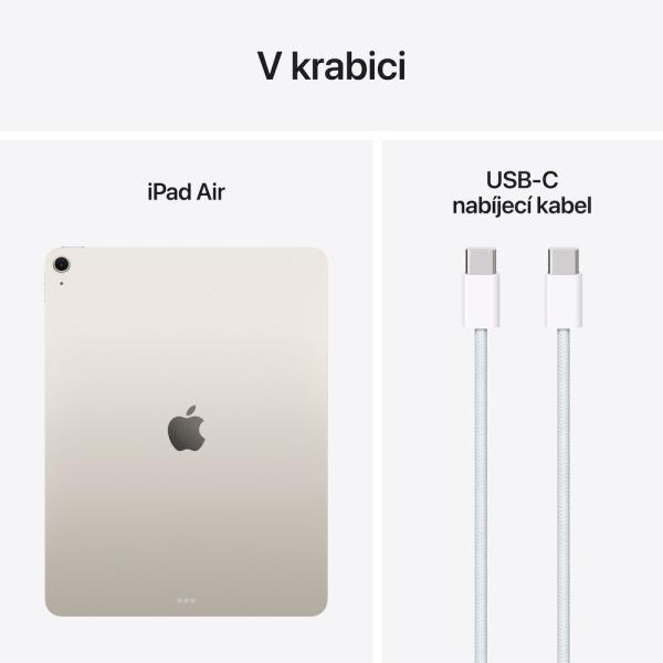 iPad Air 13" Wi-Fi 512GB Hviezdny biely (2025) 
