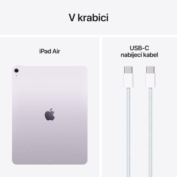 Apple iPad Air 13"/ (M3) Wi-Fi/ 12, 9"/ 2732x2048/ 8GB/ 512GB/ iPadOS18/ Purple 