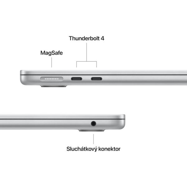 Apple MacBook Air 13"/ M4/ 13, 6"/ 2560x1664/ 24GB/ 512GB SSD/ M4/ Sequoia/ Silver/ 1R 