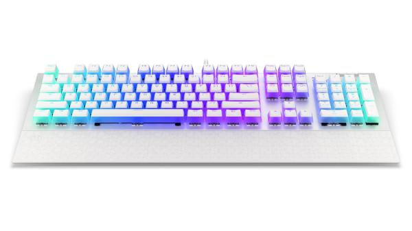 Endorfy Omnis Pudding Blue/ Drôtové USB-A/ US layout/ Biela 