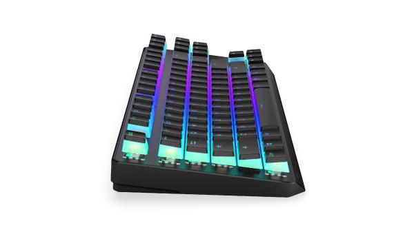 Endorfy Thock TKL Red Pudding/ Drôtové/ Bezdrôtové/ US layout/ Čierna 