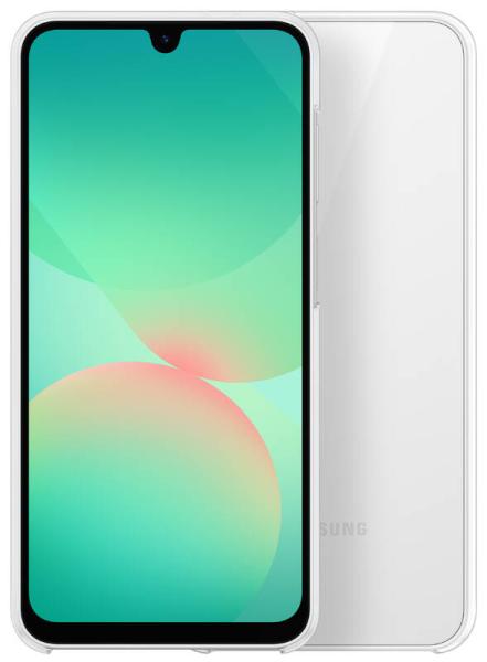 Samsung Priehľadný zadný kryt pre Galaxy A26 Transparent 