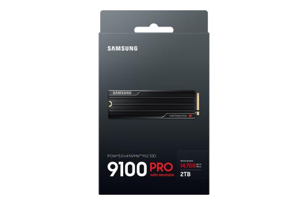 Samsung 9100 PRO/ 2TB/ SSD/ M.2 NVMe/ Čierna/ Heatsink/ 5R 