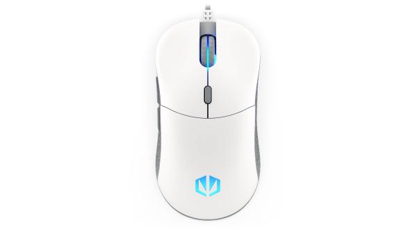 Endorfy GEM/ Herná/ Optická/ Pre pravákov/ 8 000 DPI/ Drôtové USB-A/ Biela 