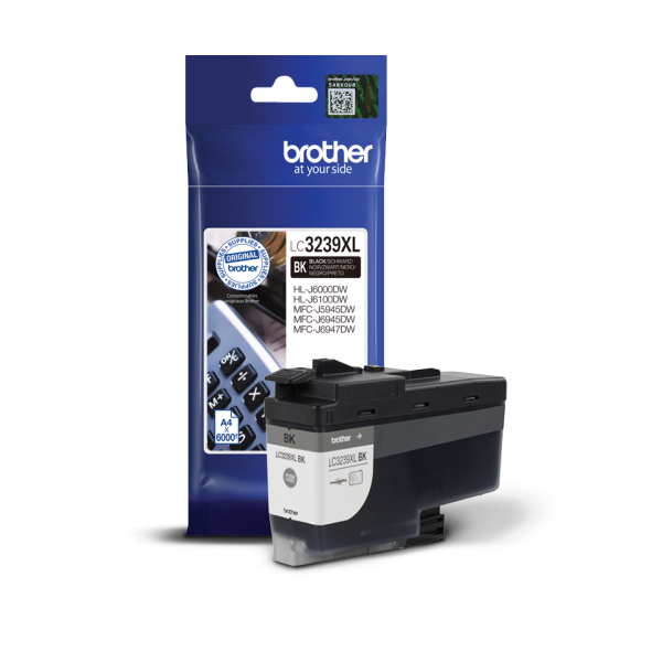 LC-3239XLBK, (atrament black, 6 000 str.) 