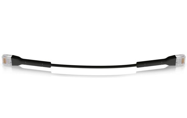 Ubiquiti Ethernet Patch Kábel, 0, 22 m, Cat6, čierny, 50-pack 