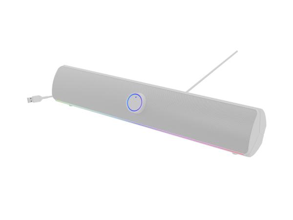Genesis herný soundbar HELIUM 312BT/ Biela/ Stereo/ 10W 
