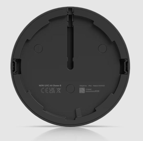 UBNT UVC-AI-Dome-W - AI Dome PoE kamera, 8MP, černá 