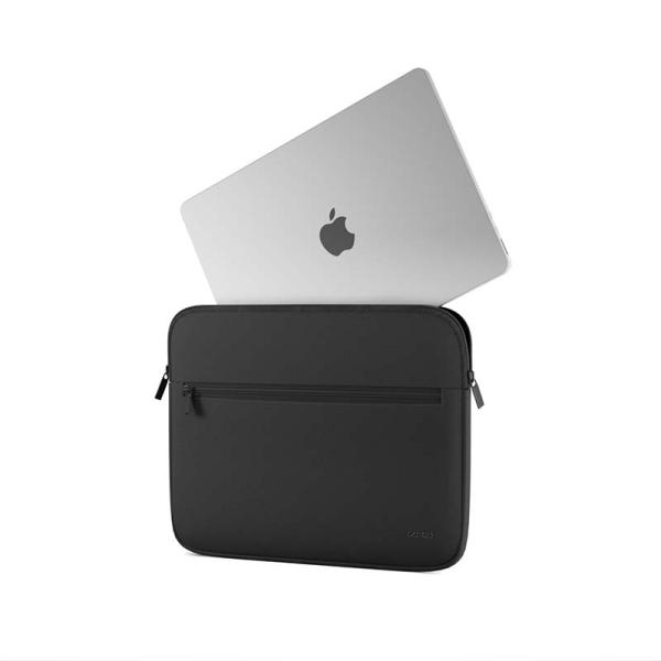 Epico Neoprenové púzdro pre Apple MacBook Pro 14"/Air 13"/Air 13,6" - čierna 