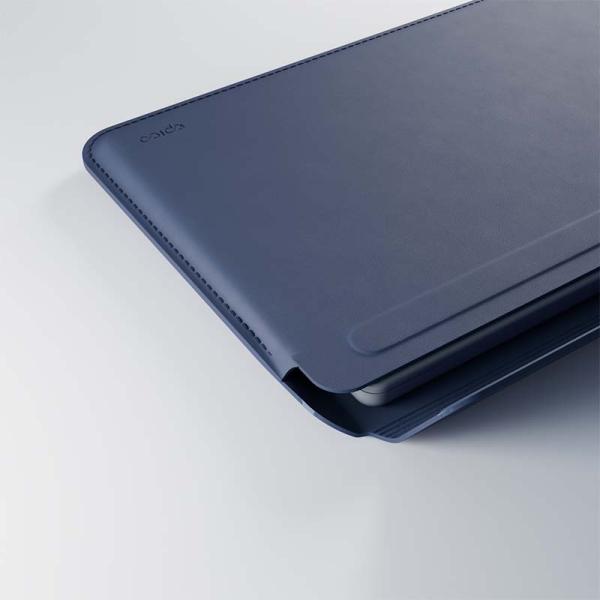 Epico Uni Leather Sleeve 14&quot;&quot; Laptops - tmavo modrá 