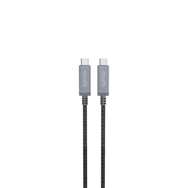 Epico Thunderbol 4 Braided Cable - space grey 