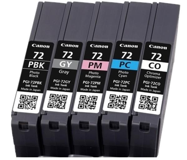 Canon PGI-72 PBK/ GY/ PM/ PC/ CO Multi Pack