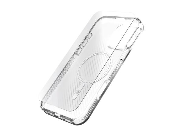 ZAGG BNDL Luxe SNAP PCR GL 360 Apple iPhone 16 Pre Max Priehľadný 
