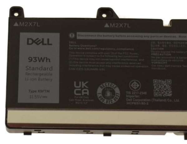 Dell Batéria 6-cell 93W HR LI-ION pre Precision 