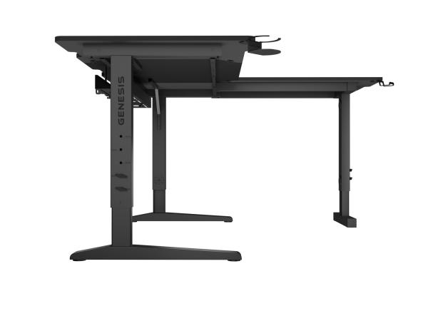 Herný stôl Genesis HOLM MODULAR 160 ROHOVÝ, RGB 