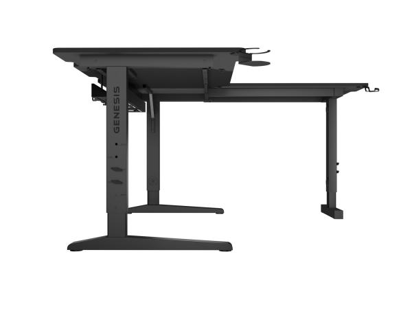 Herný stôl Genesis HOLM MODULAR 160 ROHOVÝ, RGB 