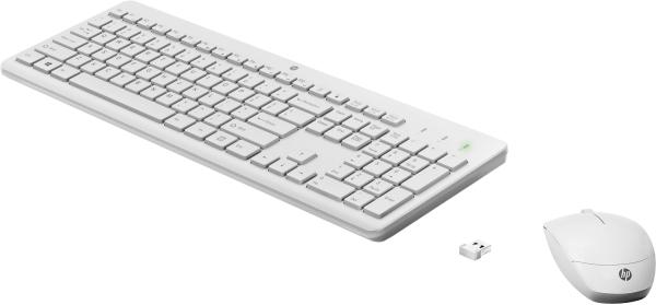 HP 230 klávesnica a myš bezdrôtová white 