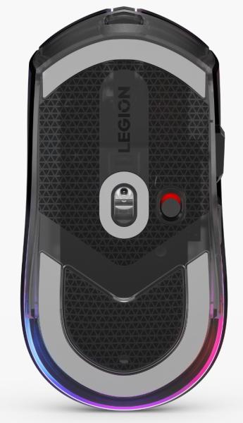 Lenovo Legion M410/ Herná/ Optická/ Pre pravákov/ 16 000 DPI/ Drôtové/ Bezdrôtové/ Transparentné 