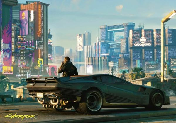 GLO GAMING PUZZLE: CYBERPUNK 2077 MERCENARY RISE  
