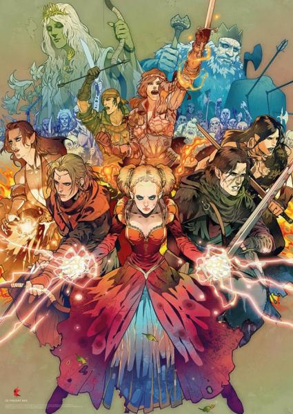 GLO GAMING PUZZLE: THE WITCHER SCOIA&quot;TAEL  