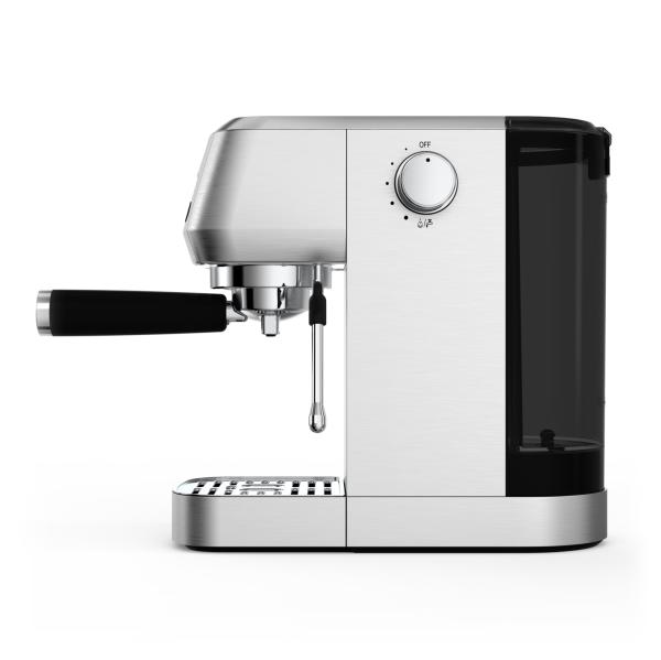 Salente Coffio, pákový kávovar, nerez 